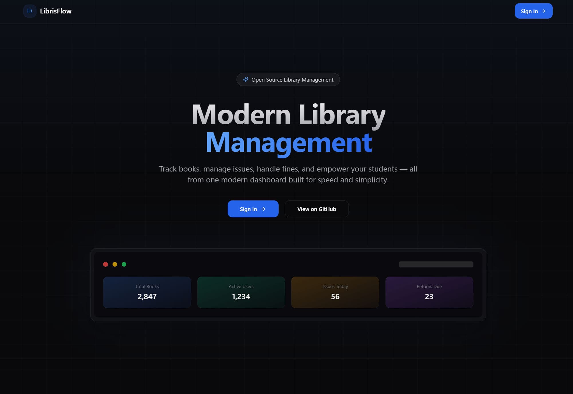 Libris Flow